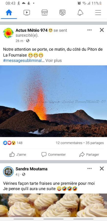 Ty Papangue Hotell Saint-Philippe Eksteriør bilde